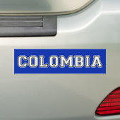Colombia Bumpersticker (Op auto)