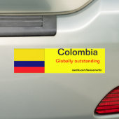 Colombia Bumpersticker (Op auto)