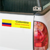 Colombia Bumpersticker (Op Truck)
