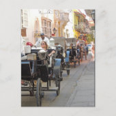 Colombia-Carriage Ride in Cartagena Briefkaart (Voorkant)