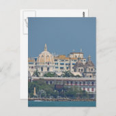 Colombia-Cartagena Waterfront Briefkaart (Voorkant / Achterkant)