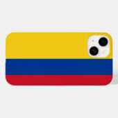 Colombia Case-Mate iPhone Case (Achterkant (horizontaal))