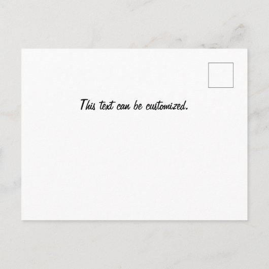 Colombia City Typografie Art Briefkaart (Achterkant)