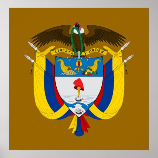 Colombia COA Poster (Voorkant)