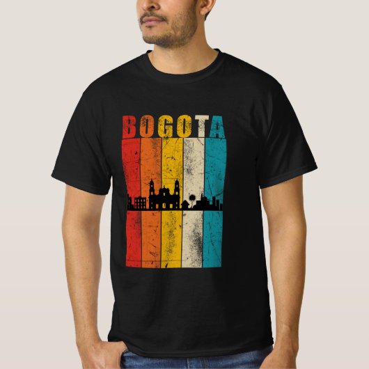 Colombia, Colombia, Colombiaan, Bogota T-shirt (Voorkant)