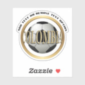 Colombia Colombiaans Voetbal Sticker (Vel)