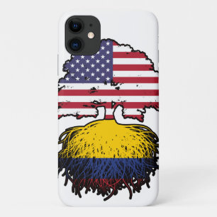 Colombia Colombiaanse Amerikaanse vlag Case-Mate iPhone Case