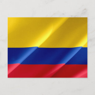 Colombia - Colombiaanse vlag - Briefkaart
