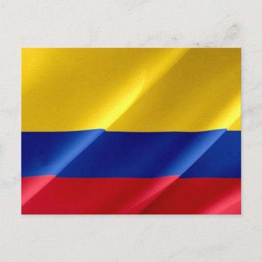 Colombia - Colombiaanse vlag - Briefkaart (Voorkant)