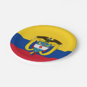 Colombia, Colombiaanse vlag feest, verjaardag / sp Papieren Bordje (Gekanteld)