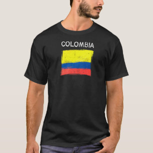-Colombia Colombiaanse vlag Pride Souvenir T-shirt
