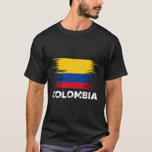 Colombia - Colombiaanse vlag Sport Voetbal Footbal T-shirt