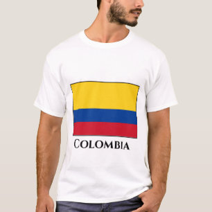 Colombia (Colombiaanse) Vlag T-shirt