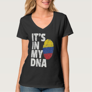 Colombia Colombiaanse Vlag Trots Land Thuis Natie T-shirt