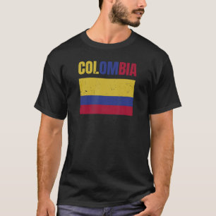 Colombia Colombiaanse vlaggenrepubliek van Colombi T-shirt