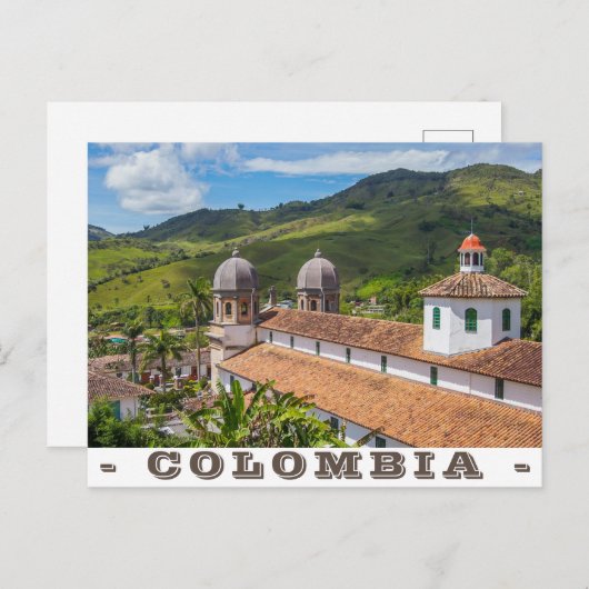 Colombia (Concepción, Antioquia) Briefkaart (Voorkant / Achterkant)