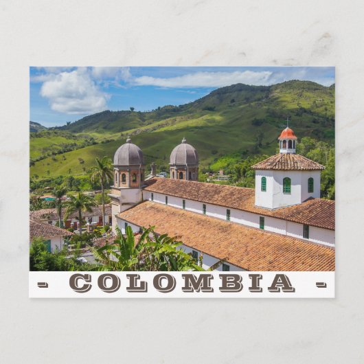 Colombia (Concepción, Antioquia) Briefkaart (Voorkant)