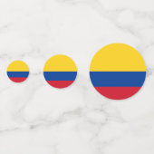 Colombia Confetti, feest, Colombiaanse vlag Confetti (Voorkanten)