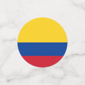 Colombia Confetti, feest, Colombiaanse vlag Confetti (Kleine voorkant)