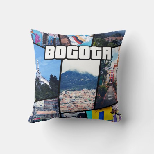 Colombia Cundinamarca Bogota Kussen (Achterkant)