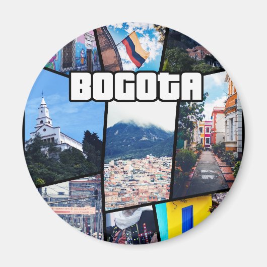 Colombia Cundinamarca Bogota Magneet (Voorkant)