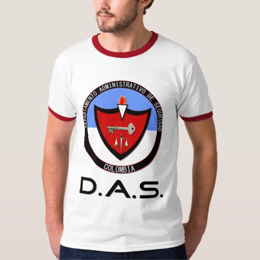 Colombia D.A.S. T-shirt (Voorkant)