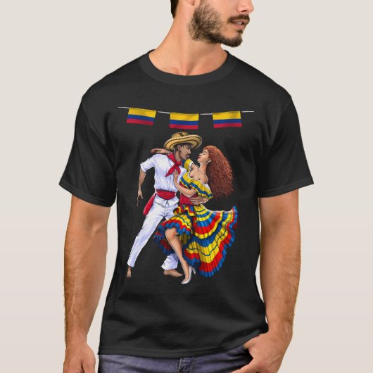Colombia Dansers T-shirt (Voorkant)