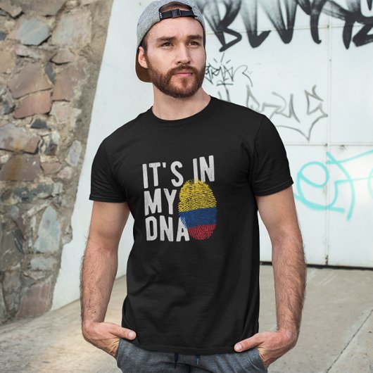 Colombia DNA-vlag T-shirt