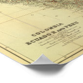 Colombia, Ecuador, Peru, Panama 3 Poster (Hoek)