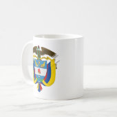 colombia embleem koffiemok (Voorkant links)