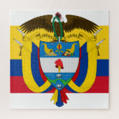 colombia embleem legpuzzel (Verticaal)