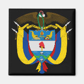colombia embleem magneet (Voorkant)