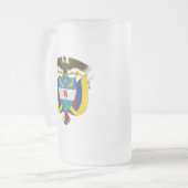 colombia embleem matglas bierpul (Voorkant links)