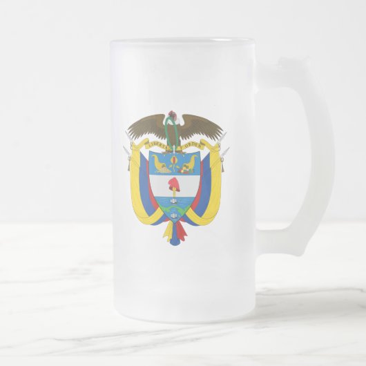 colombia embleem matglas bierpul (Rechts)