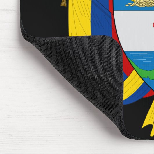 colombia embleem muismat (Hoek)