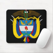 colombia embleem muismat (Met muis)