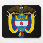 colombia embleem muismat (Voorkant)