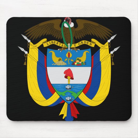 colombia embleem muismat (Voorkant)