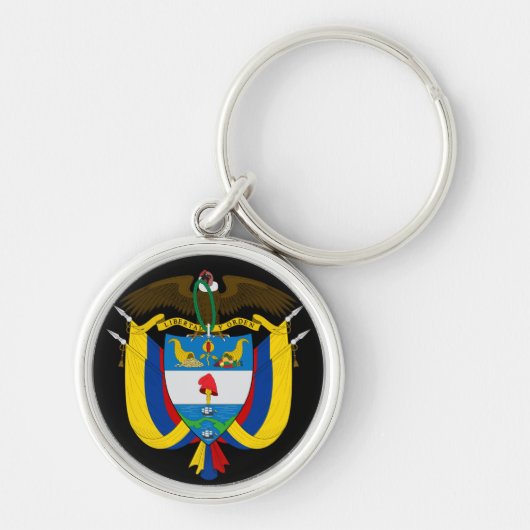 colombia embleem sleutelhanger (Voorkant)