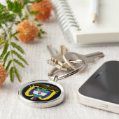 colombia embleem sleutelhanger (Zijkant)