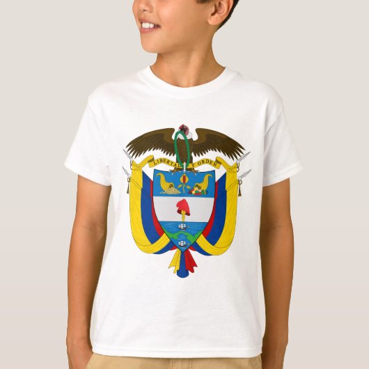 colombia embleem t-shirt (Voorkant)
