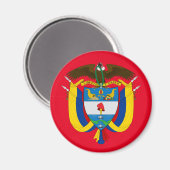colombia emblem magnet (Voorkant / Achterkant)