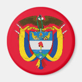 colombia emblem magnet (Voorkant)