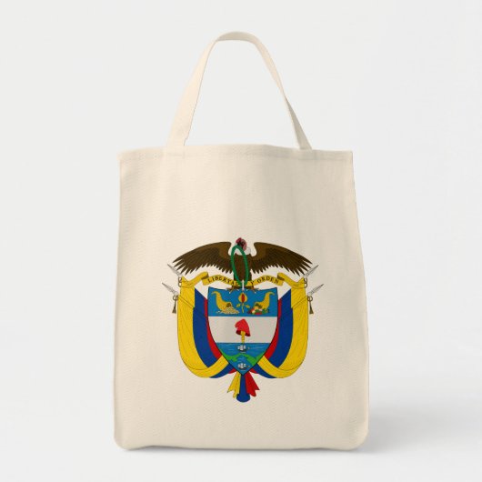 colombia emblem tote bag (Voorkant)