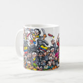 Colombia en zijn bevolking koffiemok (Voorkant links)