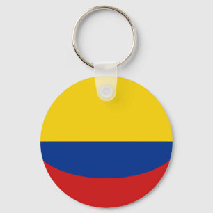 Colombia Fisheye Flag Sleutelhanger