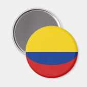 Colombia Fisheye Vlagmagneet Magneet (Voorkant / Achterkant)