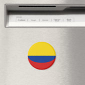 Colombia Fisheye Vlagmagneet Magneet (Insitu (Vaatwasser))