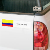 COLOMBIA FLAG Bumpersticker (Op Truck)