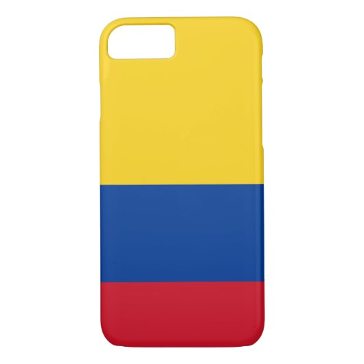 Colombia Flag iPhone Case (Achterkant)